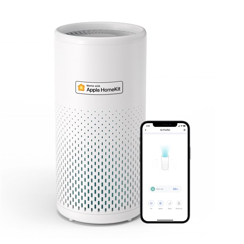 Meross Purificatore d'aria Smart Wi-Fi HEPA 13 Apple HomeKit