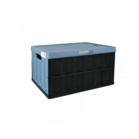 Scatola pieghevole Tontarelli Plastica 62 L Azzurro Nero Lavagna 59,5 x 39 x 31,5 cm (6 Unità)