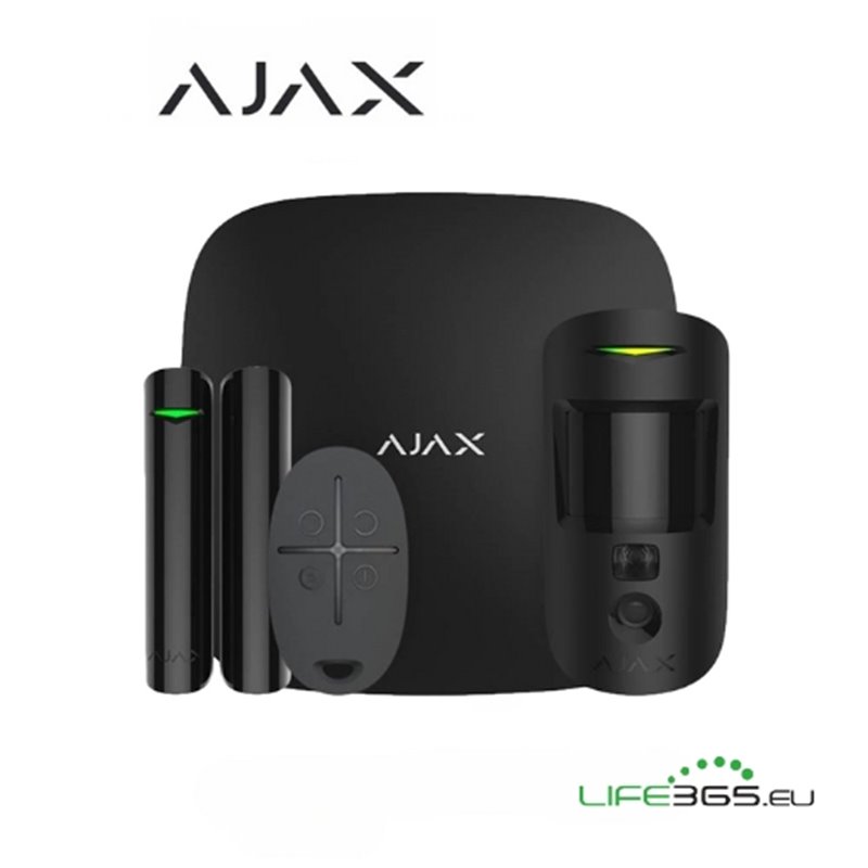 Ajax Kit di base con videocamera (StarterKit Cam) nero