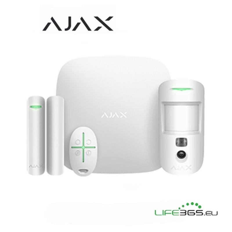 Ajax Kit di base con videocamera (StarterKit Cam) bianco Ajax Kit di base con videocamera (StarterKit Cam) bianco