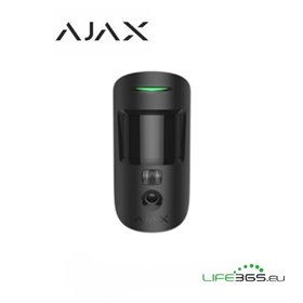 Ajax MotionCam con foto su richiesta (PhOD Jeweller) nero