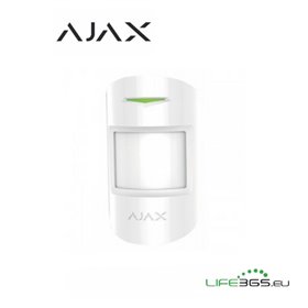Ajax Sensore di movimento avanzato (MotionProtect Plus) bianco