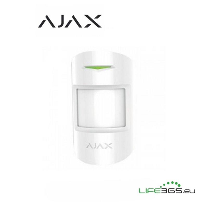 Ajax Sensore di movimento avanzato (MotionProtect Plus) bianco