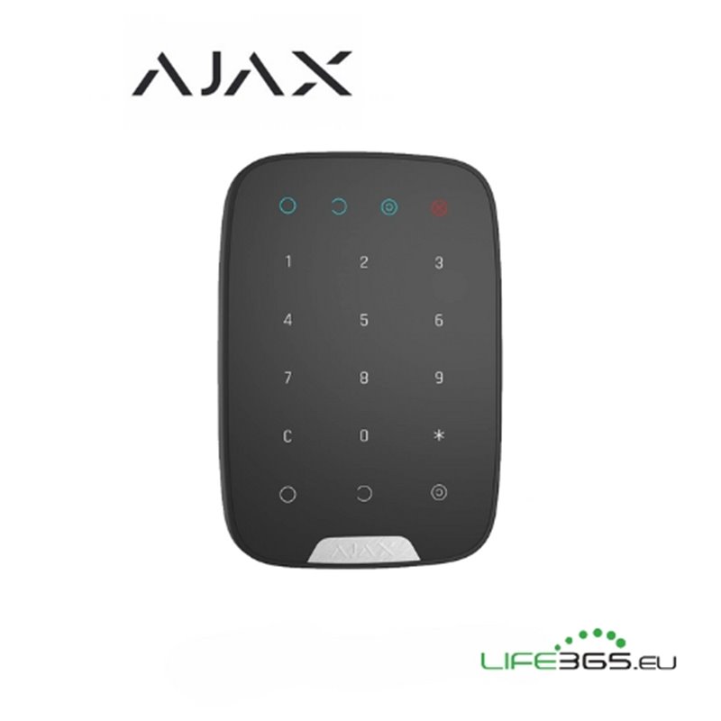 Ajax Tastierino avanzato (Keypad Plus) nero
