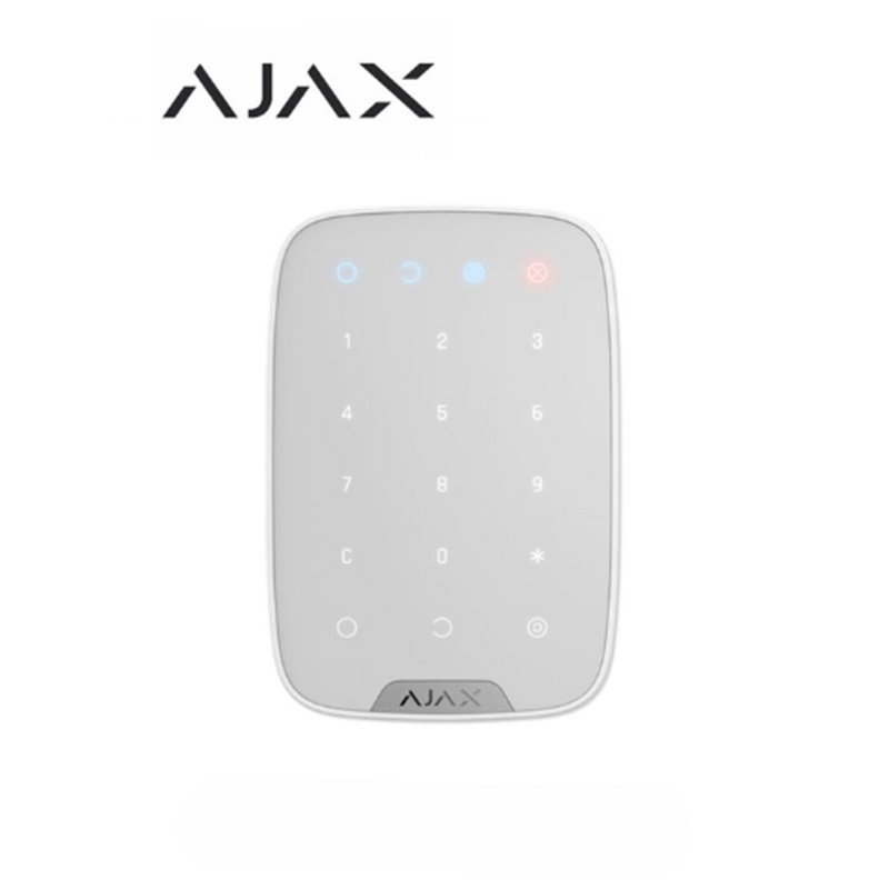Ajax Tastierino avanzato (Keypad Plus) bianco