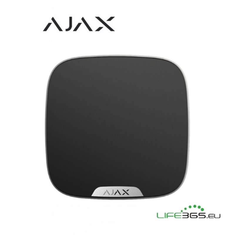 Ajax Sirena da esterno doppio pannello (StreetSiren DoubleDeck) nero