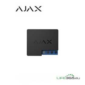 Ajax WallSwitch RelÃ¨ di potenza per controllo remoto alimentazione AC nero