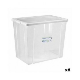 Scatola portaoggetti con coperchio Tontarelli Linea box 80 L 59 x 39 x 48 cm (6 Unità)