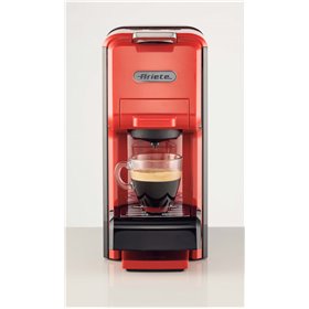 Ariete 1304/1 Macchina da caffè a cassetti, 1350W, Capacità serbatoio 0,7L, Pressione 19 bar, 3 tipologie di cassetto, Cialde e 