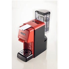 Ariete 1304/1 Macchina da caffè a cassetti, 1350W, Capacità serbatoio 0,7L, Pressione 19 bar, 3 tipologie di cassetto, Cialde e 