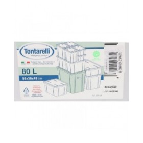 Scatola portaoggetti con coperchio Tontarelli Linea box 80 L 59 x 39 x 48 cm (6 Unità)