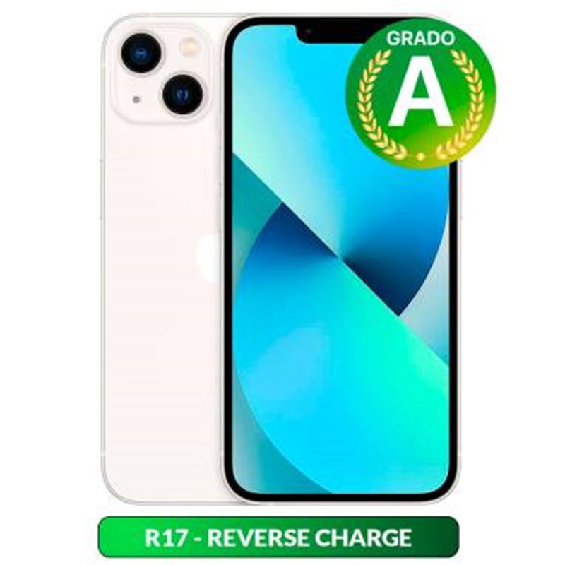 Apple iPhone 13 128GB 6.1" Starlight Ricondizionato Grado-A - 