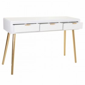 Ingresso con Cassetti Alexandra House Living Dorato Legno MDF 41 x 78 x 120 cm