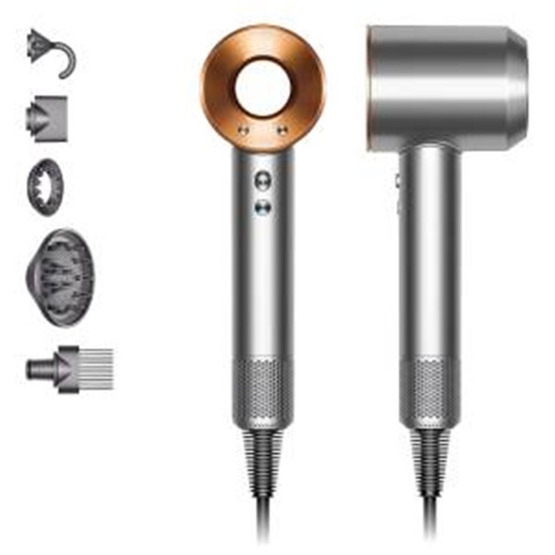 Dyson Asciugacapelli HD07 Supersonic Hair Dryer 1600W Nichel/Rame - HD07-COBRE