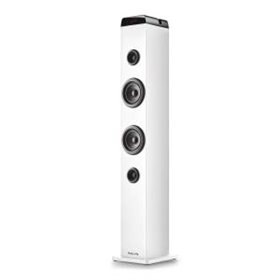 NGS Speaker a Torre Sky Charm Pro BT USB RadioFM AUX 50W Bianca - SKYCHARMPROWHITE