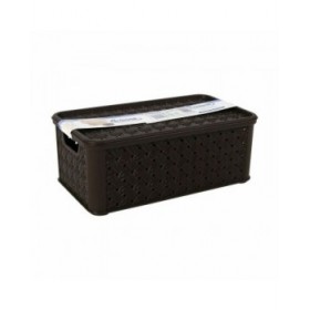 Scatola portaoggetti con coperchio Tontarelli Arianna 29,5 x 16,5 x 11 cm (8 Unità)