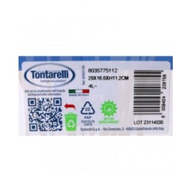 Scatola portaoggetti con coperchio Tontarelli Arianna Plastica Bianco 4 L 29 x 16,6 x 11,2 cm (8 Unità)
