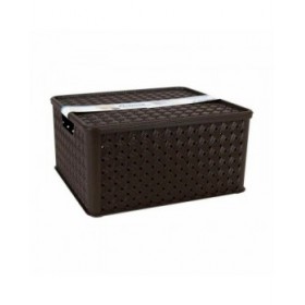 Scatola portaoggetti con coperchio Tontarelli Arianna 33,5 x 29,5 x 16,5 cm (4 Unità)