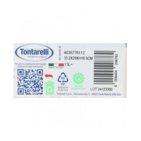 Scatola portaoggetti con coperchio Tontarelli Arianna Bianco 13 L 33 x 29 x 16 cm (4 Unità)