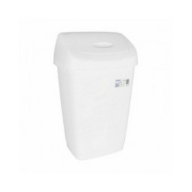 Cestino Tontarelli Aurora Oscillante Bianco 50 L (6 Unità)