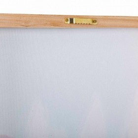 Quadro Alexandra House Living Bike Tela Legno di abete 90 x 3 x 30 cm