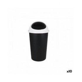Cestino Tontarelli Small hoop (10 Unità) Bianco 25 L