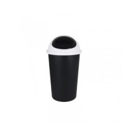 Cestino Tontarelli Small hoop (10 Unità) Bianco 25 L