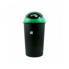 Secchio per la Spazzatura Tontarelli Big hoop Nero Verde 50 L 39 x 39 x 72 cm (10 Unità)