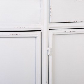 Credenza Alexandra House Living Bianco Ferro 40 x 80 x 150 cm
