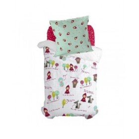 Federa HappyFriday Mr Fox Grandma Notebook Multicolore 80 x 80 cm