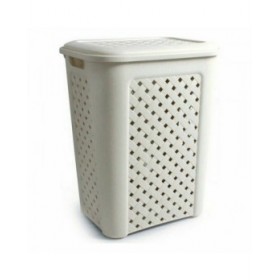 Cesto per i Panni Tontarelli Arianna Con coperchio Beige 43,5 x 33,5 x 55 cm (6 Unità)