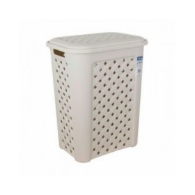 Cesto per i Panni Tontarelli Arianna Con coperchio Beige 37,5 x 27,5 x 47 cm (6 Unità)