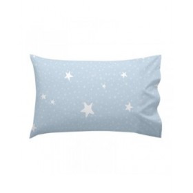 Set di copripiumino HappyFriday Basic Kids Azzurro Culla Neonato 2 Pezzi