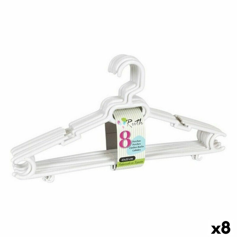 Grucce Ruth Dem Ruth Plastica 8 Pezzi 43 x 22 x 6 cm (8 Unità)