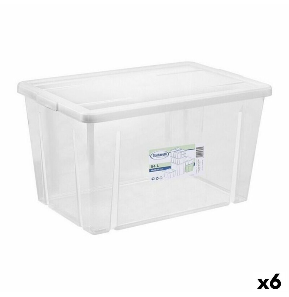 Cassettiera Alexandra House Living Bianco Bambù Legno MDF 36 x 100 x 42 cm