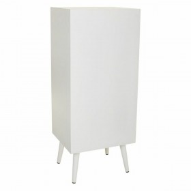 Cassettiera Alexandra House Living Bianco Bambù Legno MDF 36 x 100 x 42 cm