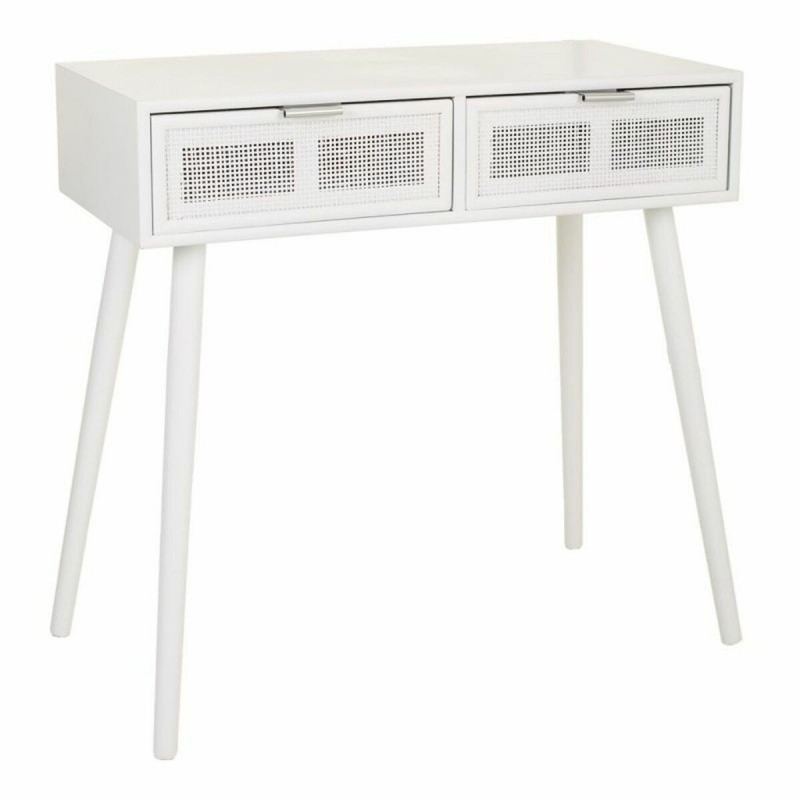 Ingresso Alexandra House Living Argentato Bambù Legno MDF 42 x 79 x 80 cm