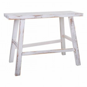 Panca Alexandra House Living Bianco Pino 25 x 50 x 70 cm
