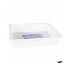 Contenitore di Plastica Dem Bobby 3 L 30,3 x 6 x 23 cm (24 Unità)