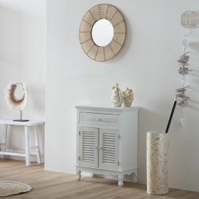 Panca Alexandra House Living Bianco Pino 25 x 50 x 70 cm