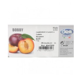 Contenitore di Plastica Dem Bobby 3 L 30,3 x 6 x 23 cm (24 Unità)
