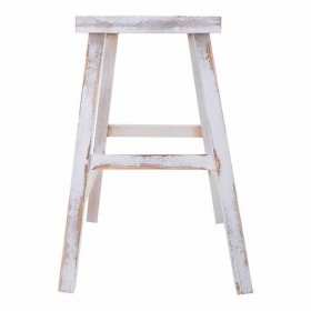 Panca Alexandra House Living Bianco Pino 25 x 50 x 70 cm