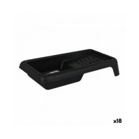 Vassoio per la Vernice Dem Brico Nero 32,5 x 18,5 x 6 cm (18 Unità)
