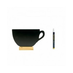 Lavagna Securit Con supporto Tazza 21,3 x 33,5 x 6 cm
