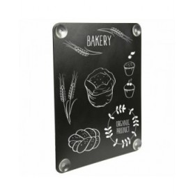 Lavagna Securit Con Ventose 35,6 x 27,1 cm Cristallo