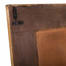 Specchio da parete Alexandra House Living Legno di mango 3 x 125 x 109 cm