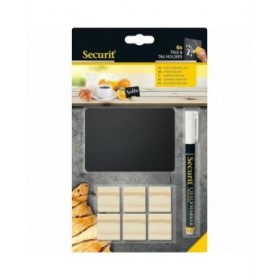 Lavagna Securit   Con supporto Set 9 x 10,5 cm 6 Unità