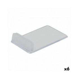 Supporto Securit Insegna Trasparente Set 1 x 4 cm 10 Unità