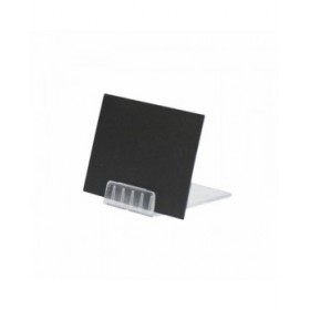 Supporto Securit Insegna Trasparente Set 1 x 4 cm 10 Unità