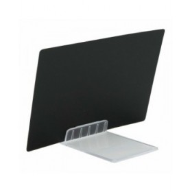 Supporto Securit Insegna Trasparente Set 1 x 4 cm 10 Unità